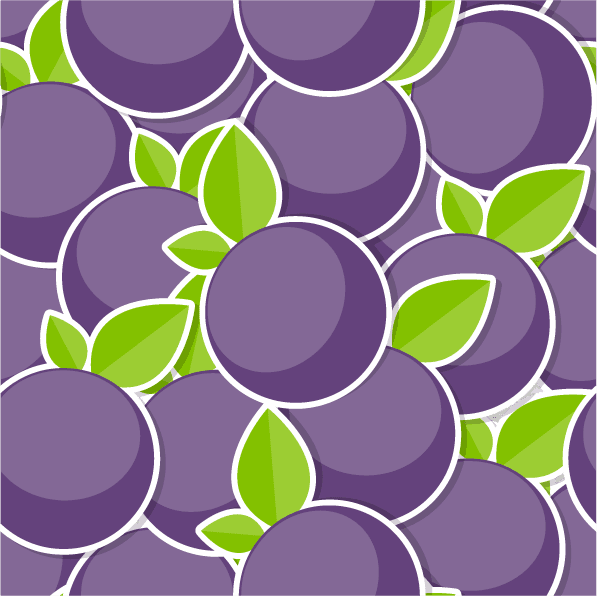 collection top seamless pattern backgrounds featuring vibrant blueberries and fresh green leaves