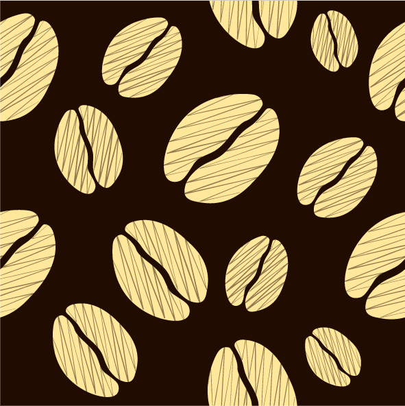 collection top seamless pattern backgrounds with playful coffee bean motifs for vibrant projects