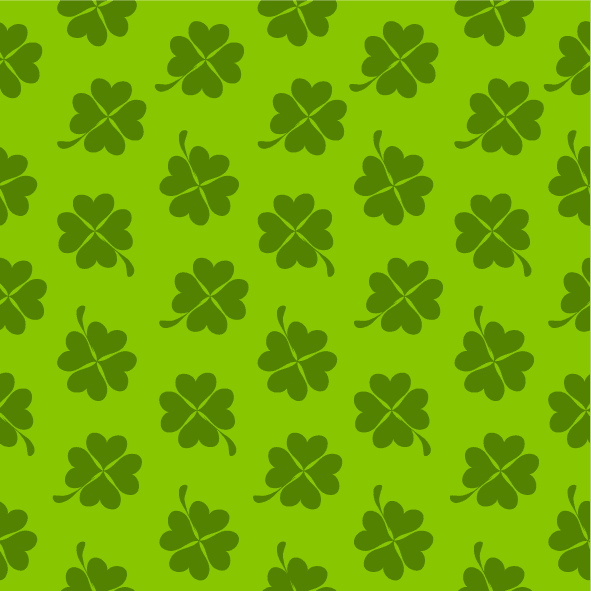 collection top seamless pattern backgrounds featuring vibrant green clover motifs for festive decor