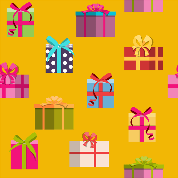 collection top seamless pattern backgrounds featuring colorful gift boxes for festive occasions