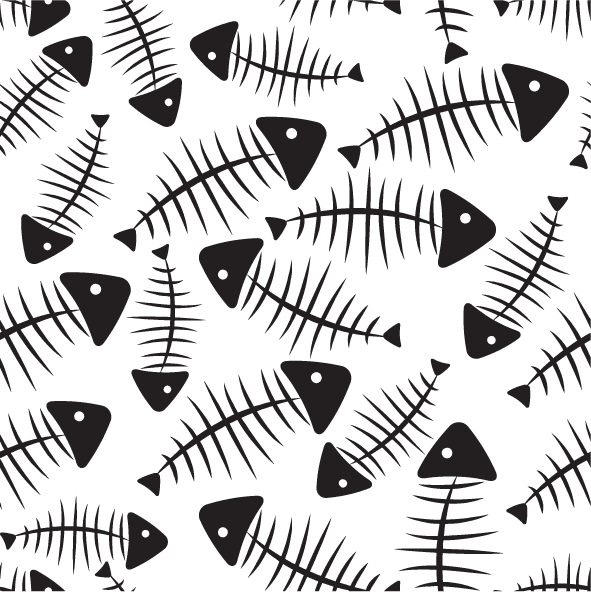 collection top seamless pattern backgrounds featuring playful fishbone motifs for vibrant decor