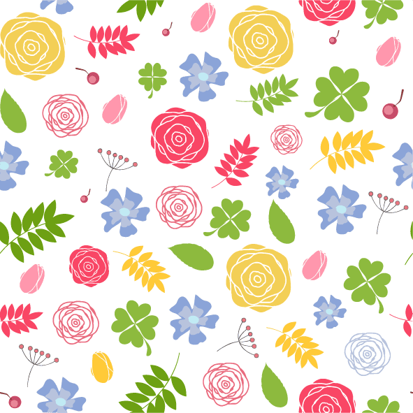 collection top seamless pattern backgrounds featuring colorful flowers and leaves for vibrant decor