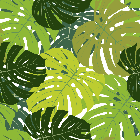 collection top seamless pattern backgrounds featuring vibrant tropical leaves for decor