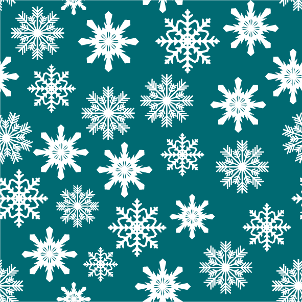 collection top seamless pattern backgrounds featuring intricate snowflakes on a teal backdrop