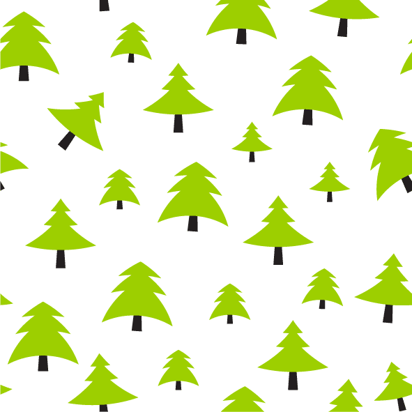 collection top seamless pattern backgrounds featuring vibrant evergreen trees on a crisp white backdrop