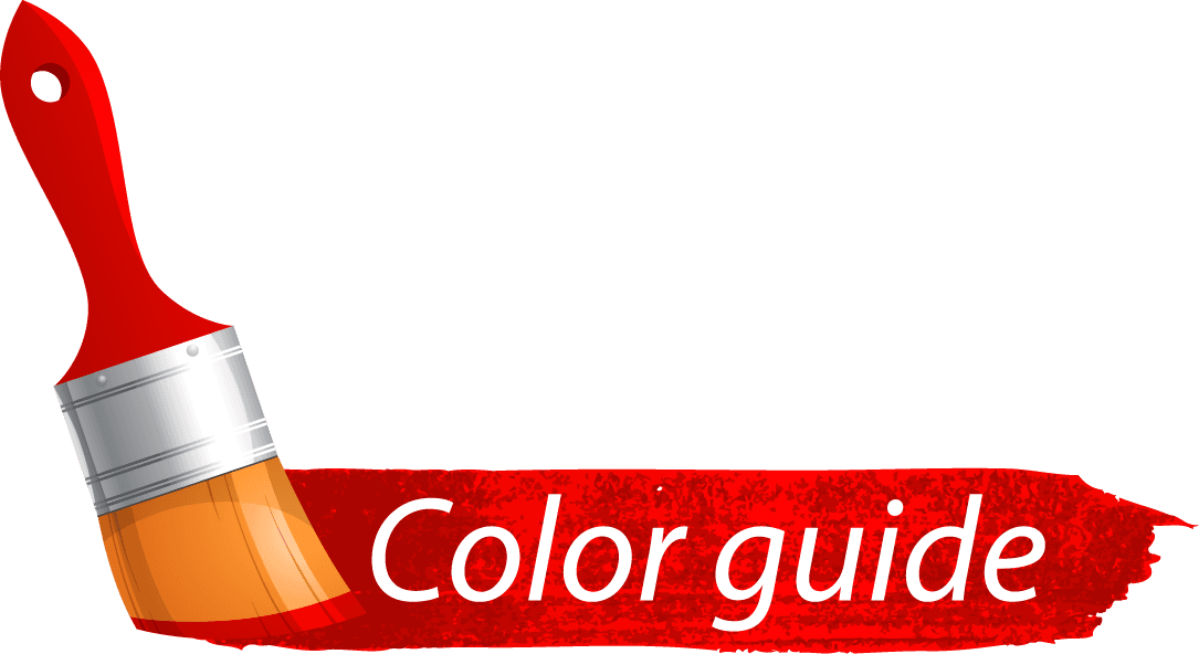 Colored paint objects design elements vector