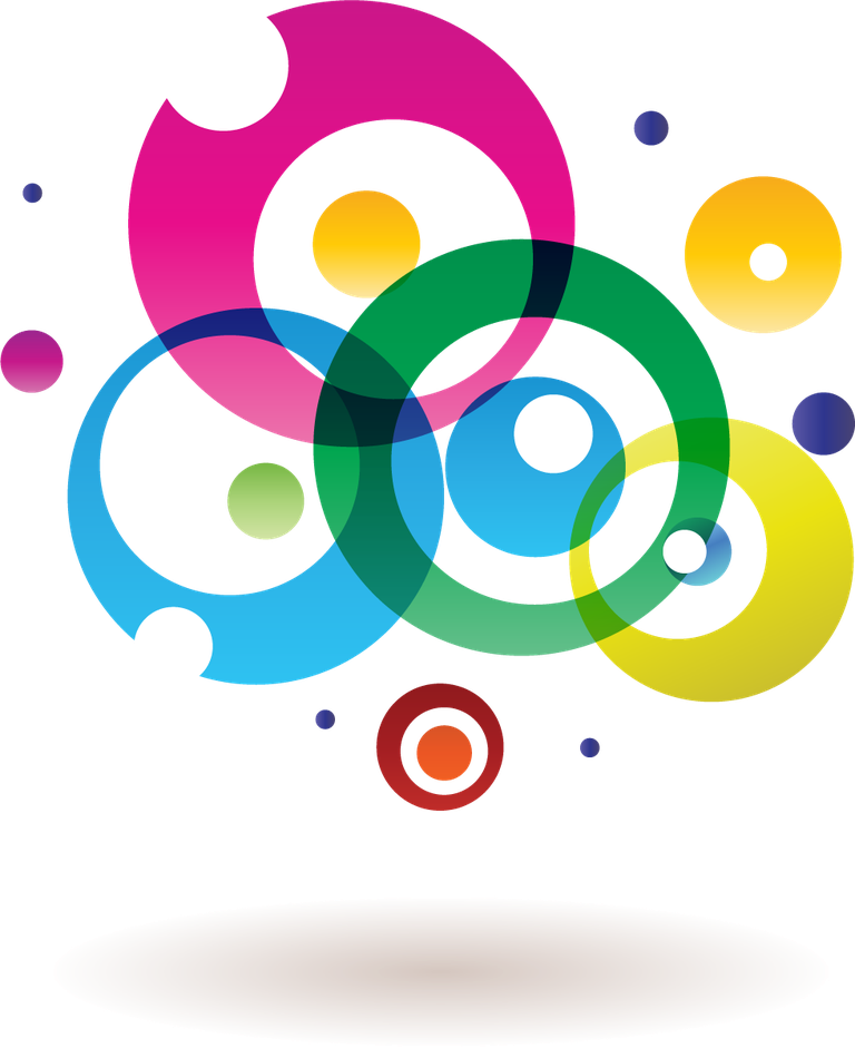 colorful abstract logo element for creative branding in modern digital applications
