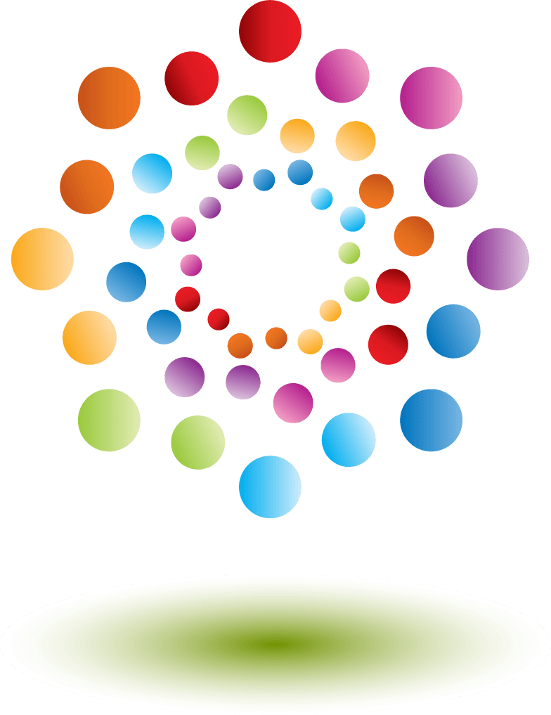 colorful abstract shape for logo that enhances brand visibility and appeal