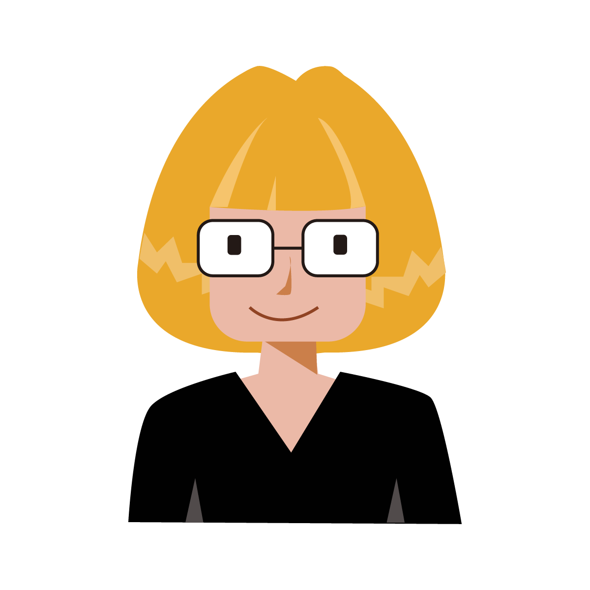 colorful avatar style human illustrations for personalized digital profiles and marketing