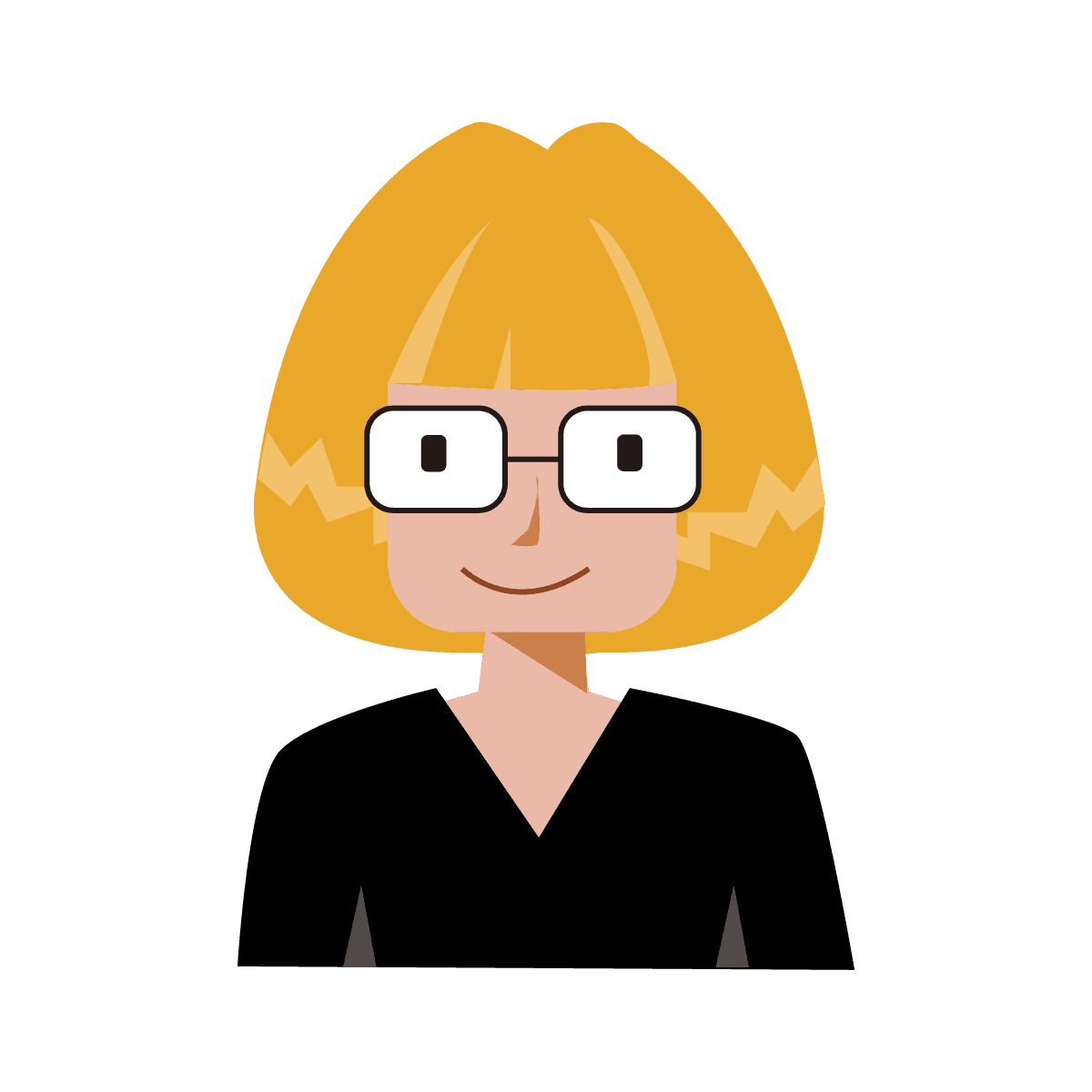 colorful avatar style human illustrations for personalized digital profiles and marketing