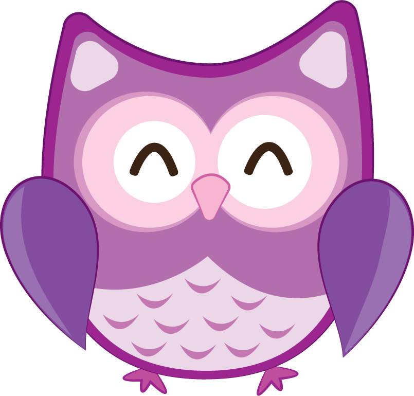 colorful cartoon owl characters perfect for children's room decor and educational materials
