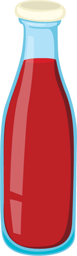 colorful drink bottle illustration