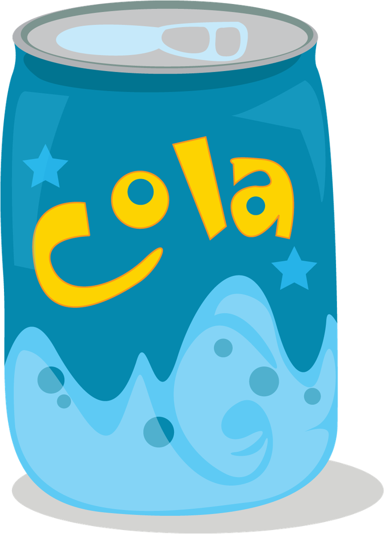 colorful drink bottle illustration with vibrant colors and playful design for refreshing summer beverages