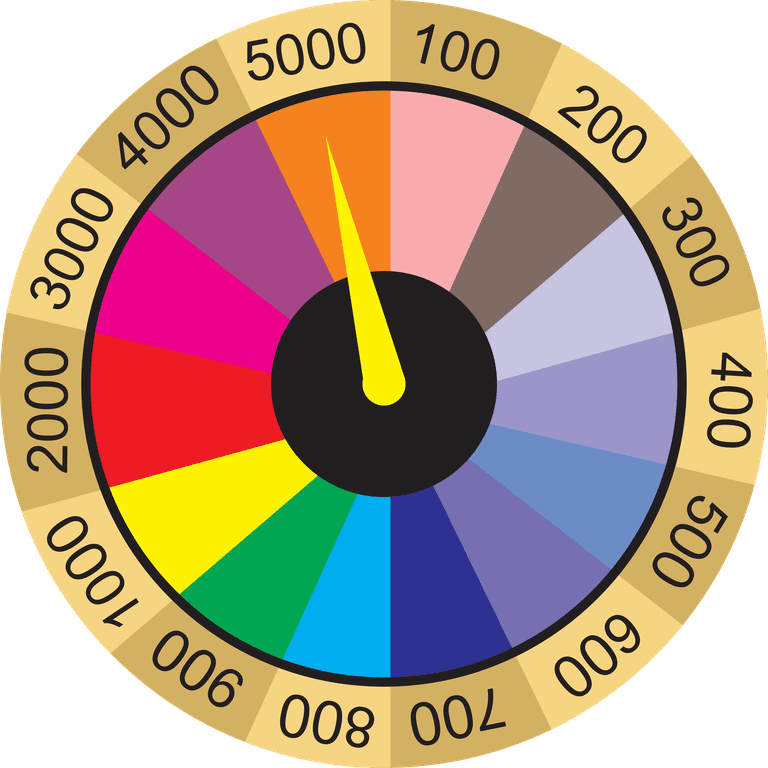 colorful spinning wheel vectors for entertainment of game show illustration theme