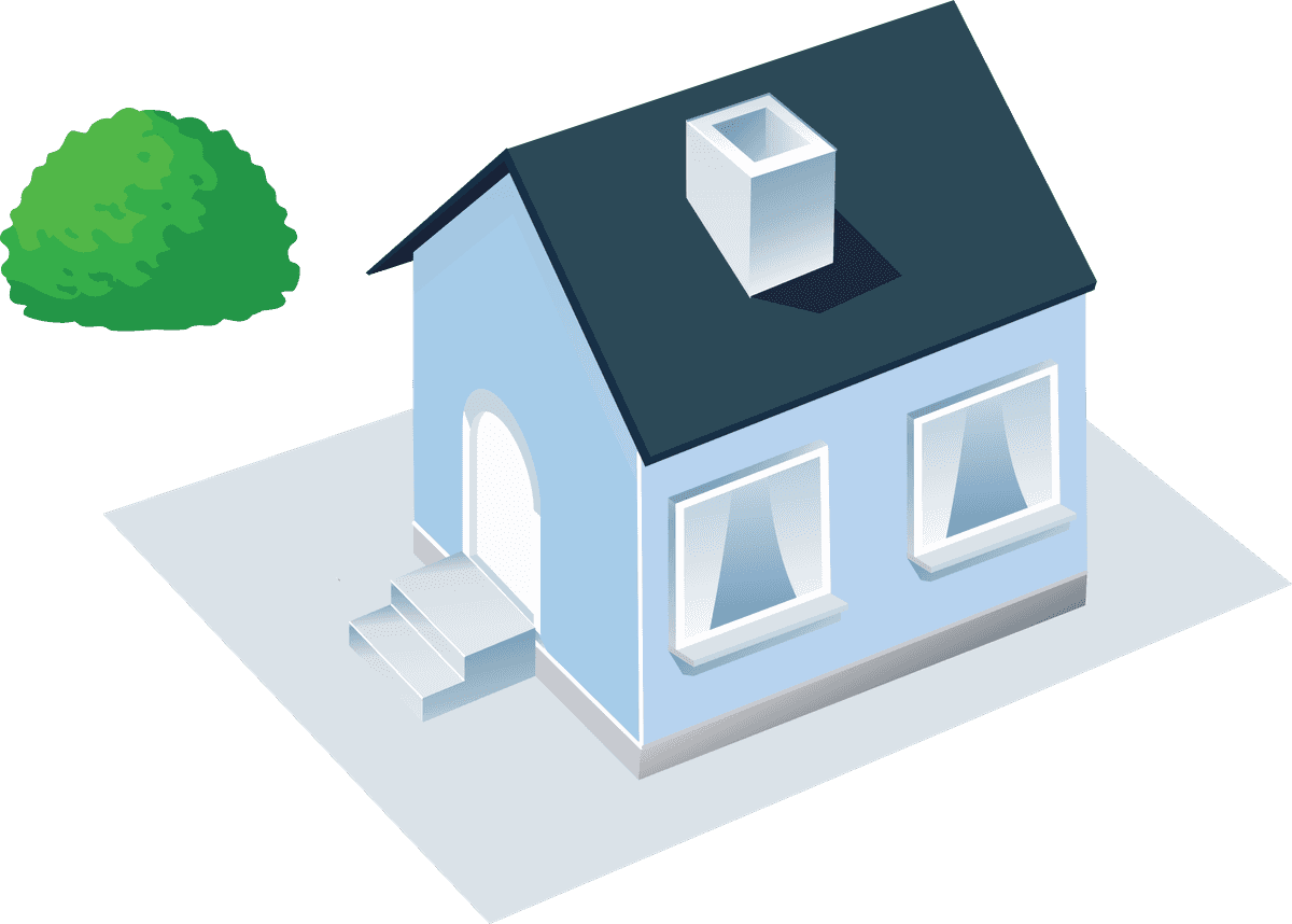 Isometric traffic with houses and cars