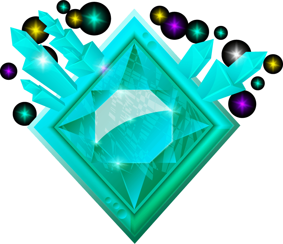 computer game magic gems set