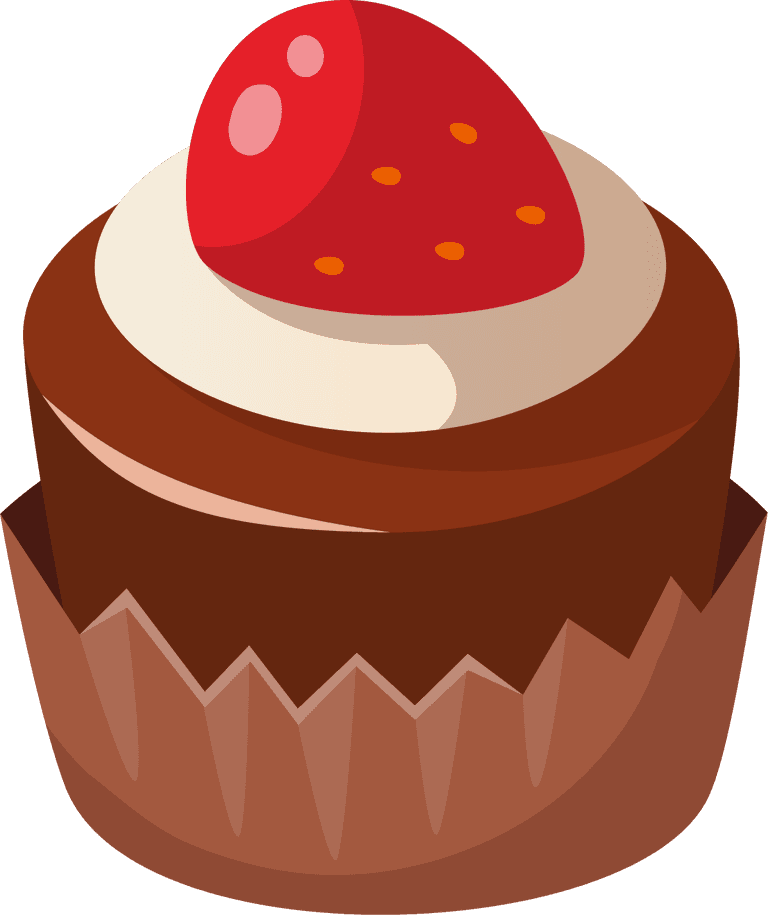 confectionery sweets fruit chocolate desserts illustration