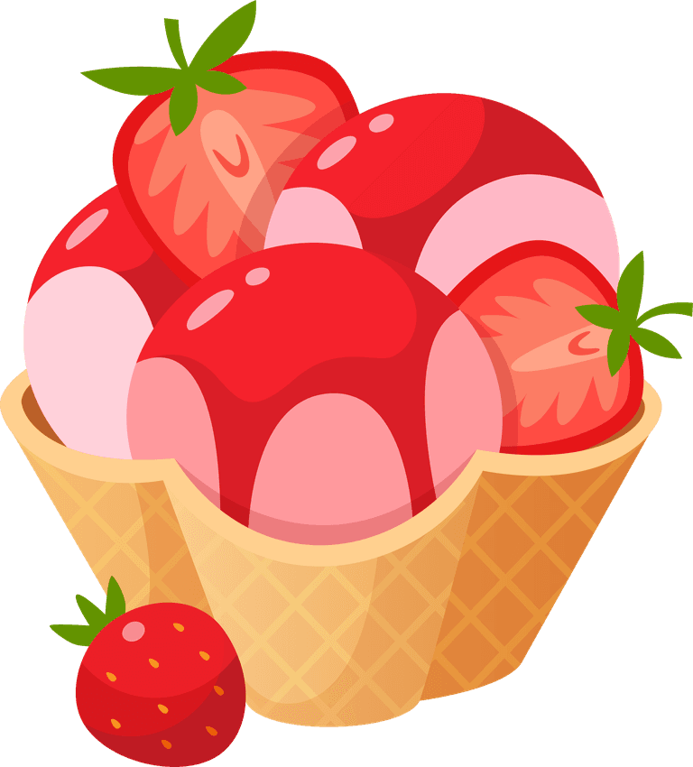 confectionery sweets fruit chocolate desserts illustration