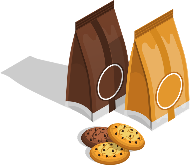 cookie box confectionery packaging set for delicious treats and branding options