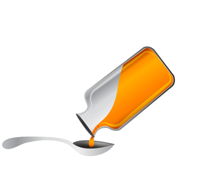 cough syrup medicine icons set for health-focused applications and websites