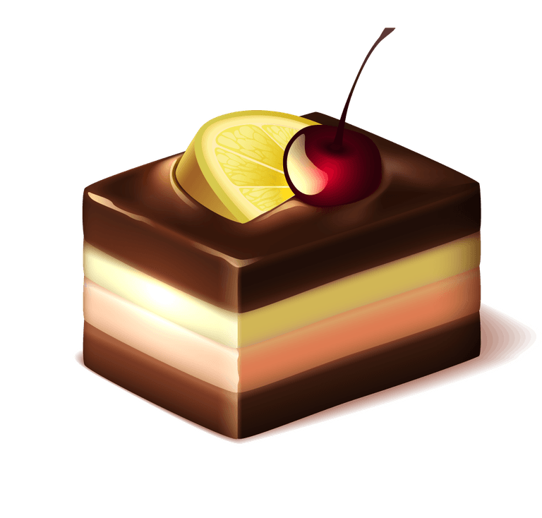 cream cake different desserts art for bakery showcases and food menus