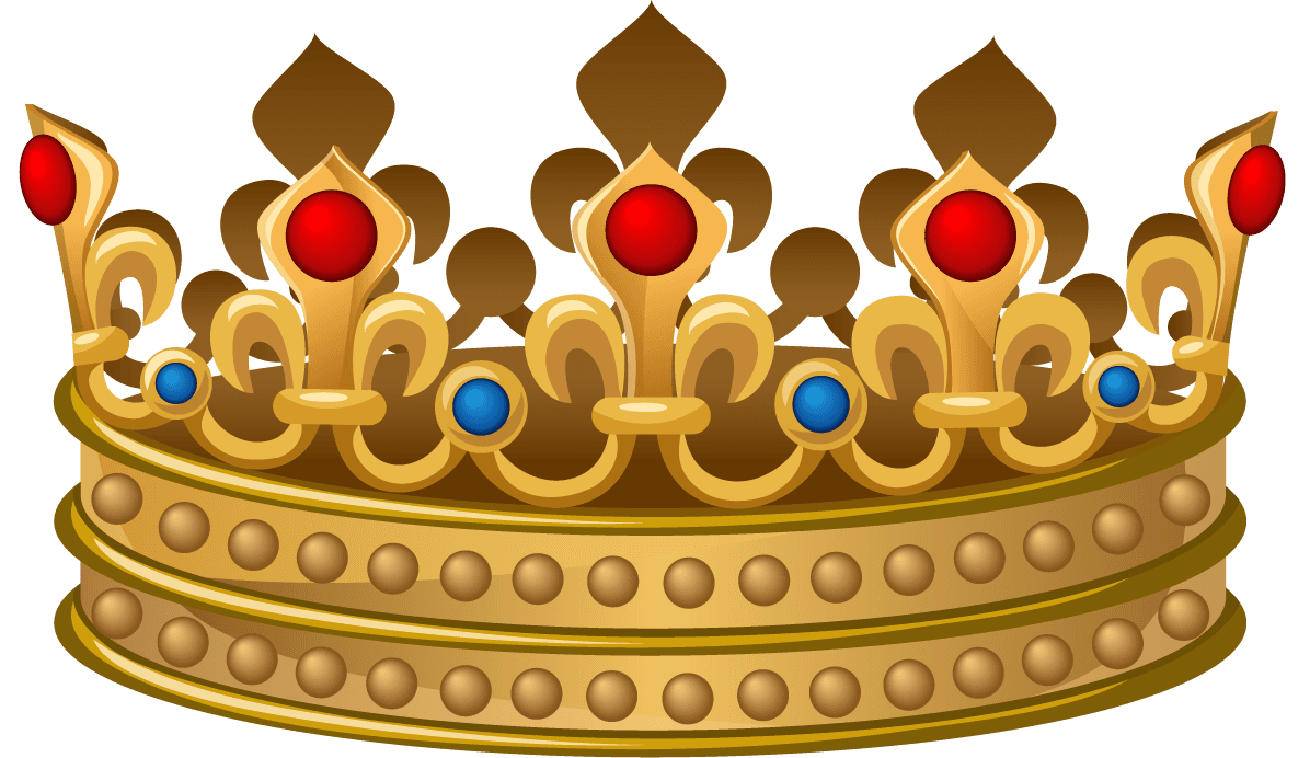 crown crown clipart set for regal themes and royal celebrations or events