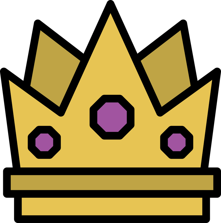 crown cute crown icons perfect for royal-themed party decorations and invitations