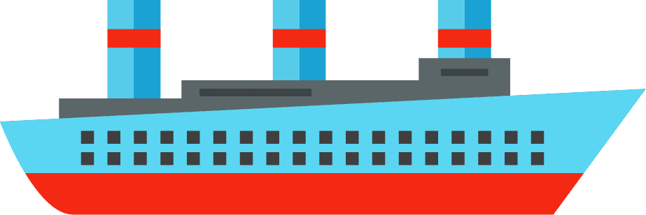 flat cruise icon,boats,captain hat,lifeboat
