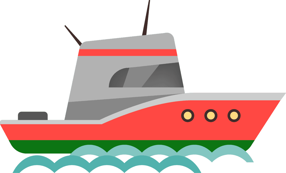 flat cruise icon,boats,captain hat,lifeboat