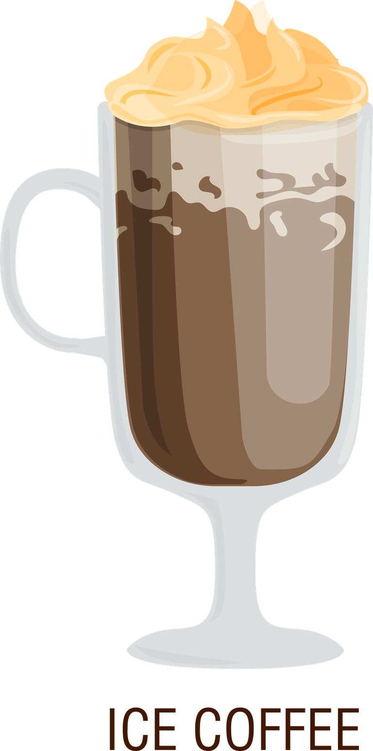 cup of milk tea Various coffee vector