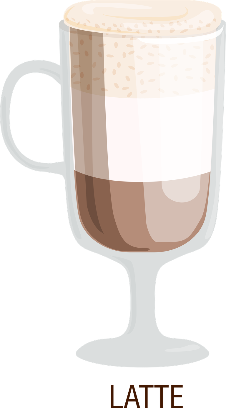 cup of milk tea Various coffee vector