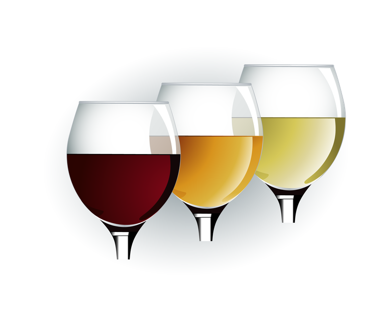 cup of wine wine and beer
