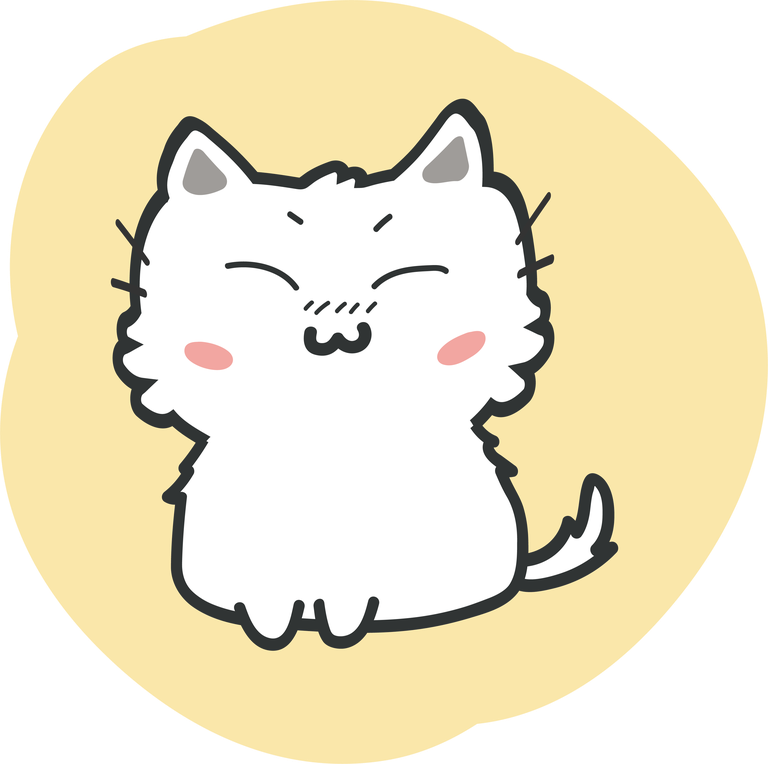 cute cats cartoon vector