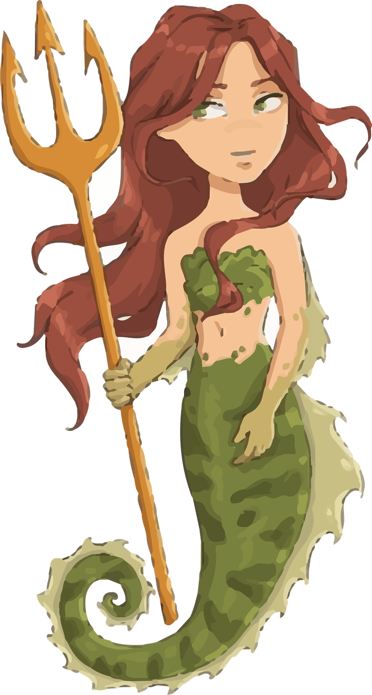 cute chibi mermaids fantasy girls