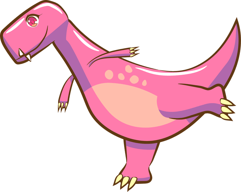cute dinosaur colorful cartoon dinosaurs isolated on white background