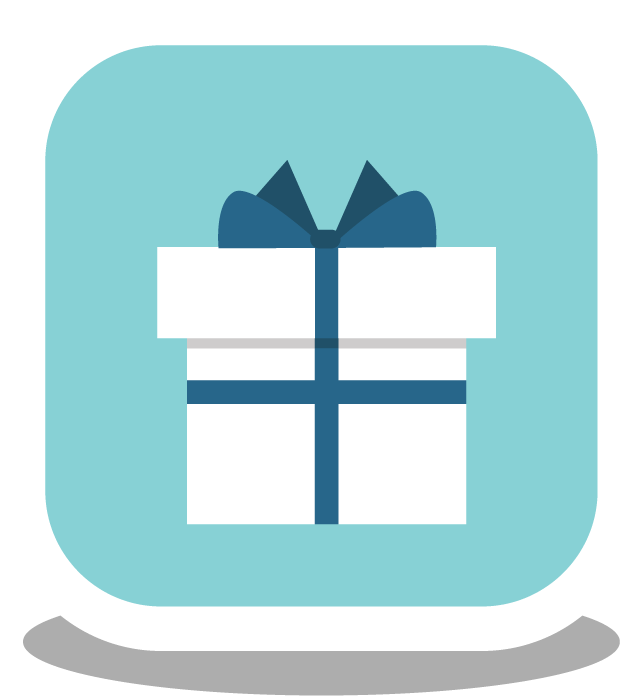 cute e commerce elements for gifting and promotions with a modern touch