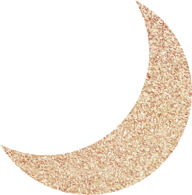 cute feminine stickers pack featuring shimmering moon designs for charming digital expressions