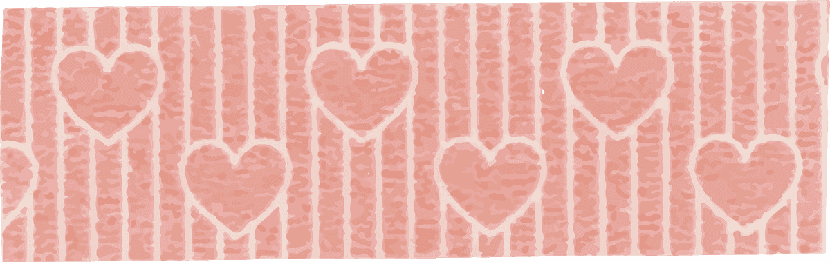 cute feminine stickers pack featuring charming hearts for personalizing your projects
