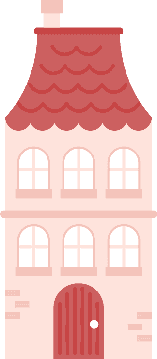 cute flat house icon