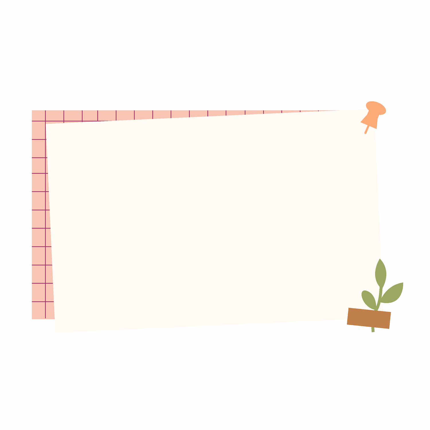 cute memo pad with paper note