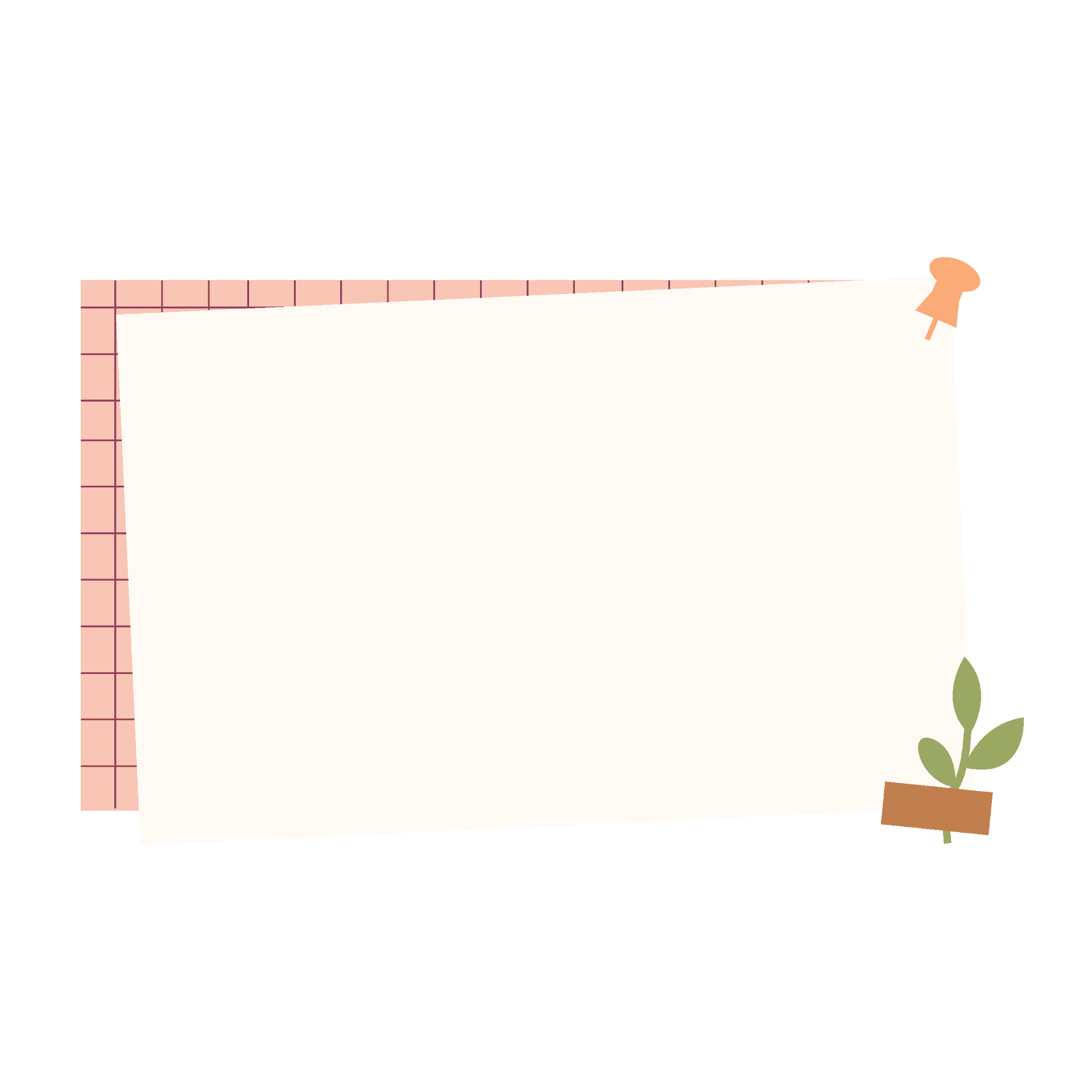 cute memo pad with paper note