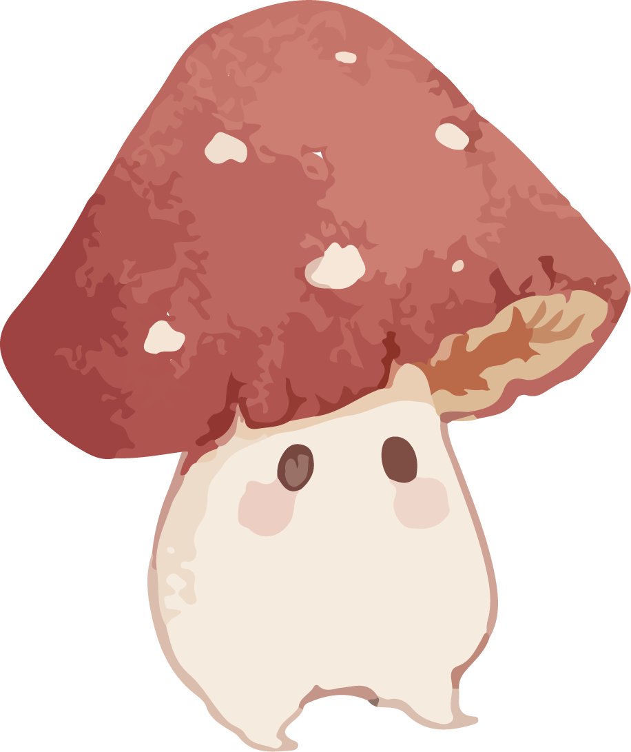 cute mushroom friend mushroom baby funny