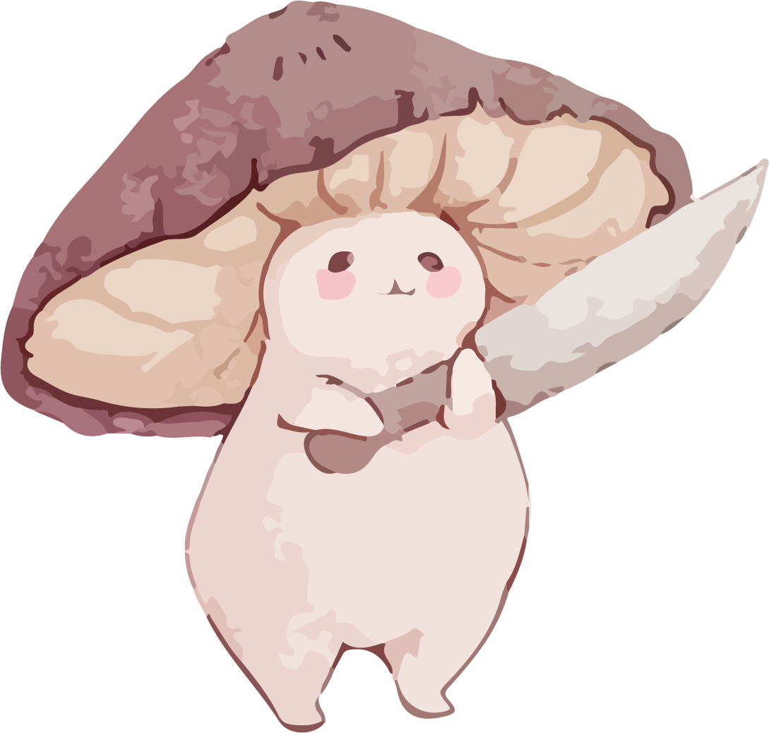 cute mushroom friend mushroom baby funny