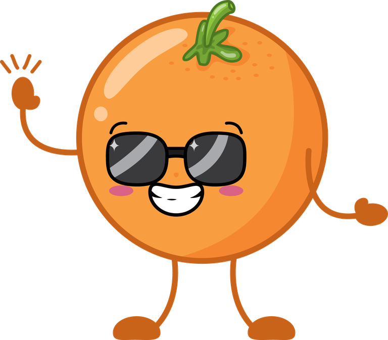 cute oranges happy kawaii oranges emojis