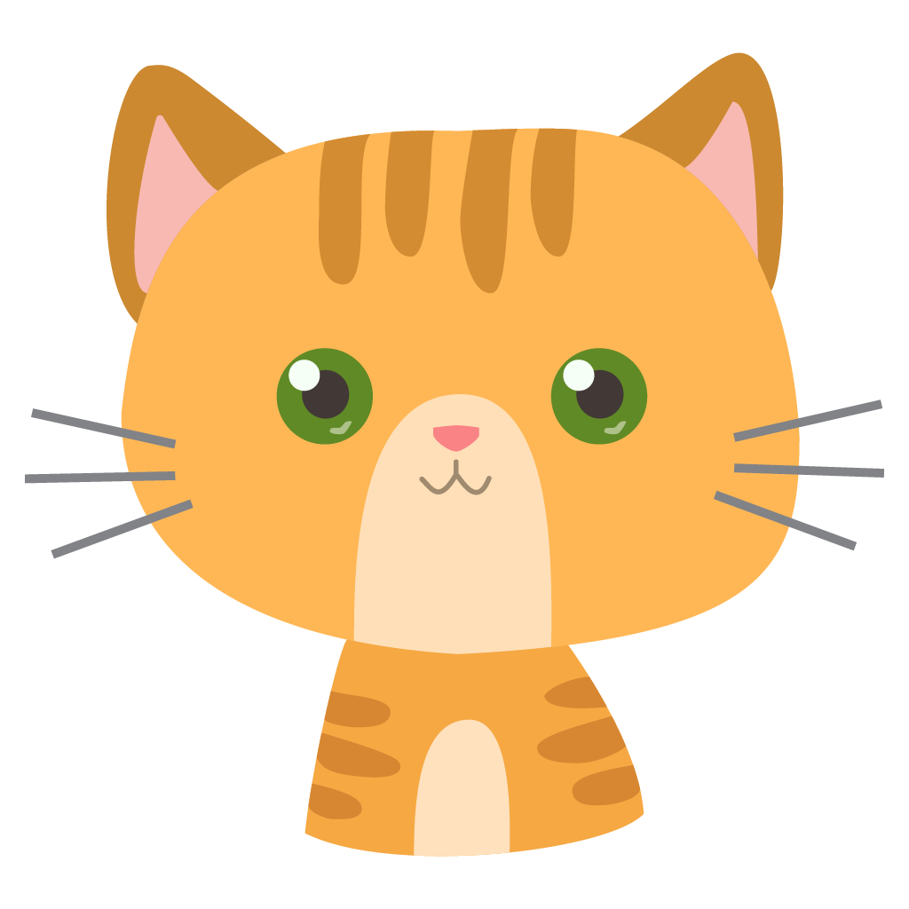 cute playful cartoon cat illustration ideal for children's books or playful branding
