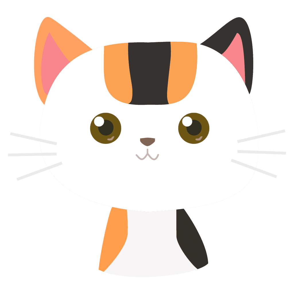 cute playful cartoon cat illustration perfect for children's books and playful designs