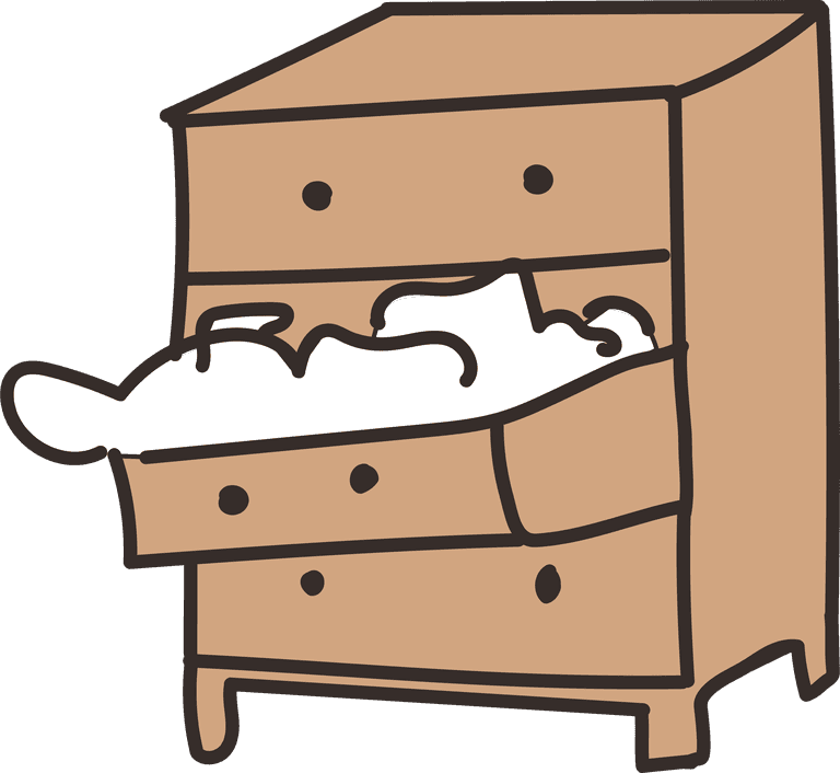 cute social distancing quarantine icon featuring a playful drawer cat character