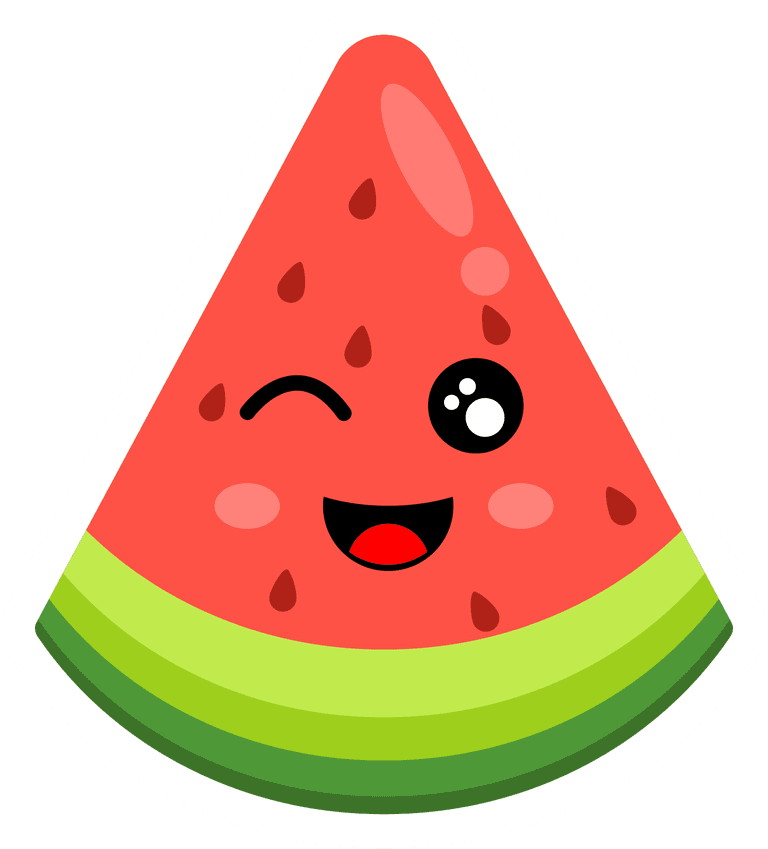 cute watermelon sticker watermelon mascot perfect for summer vibes and fun decor