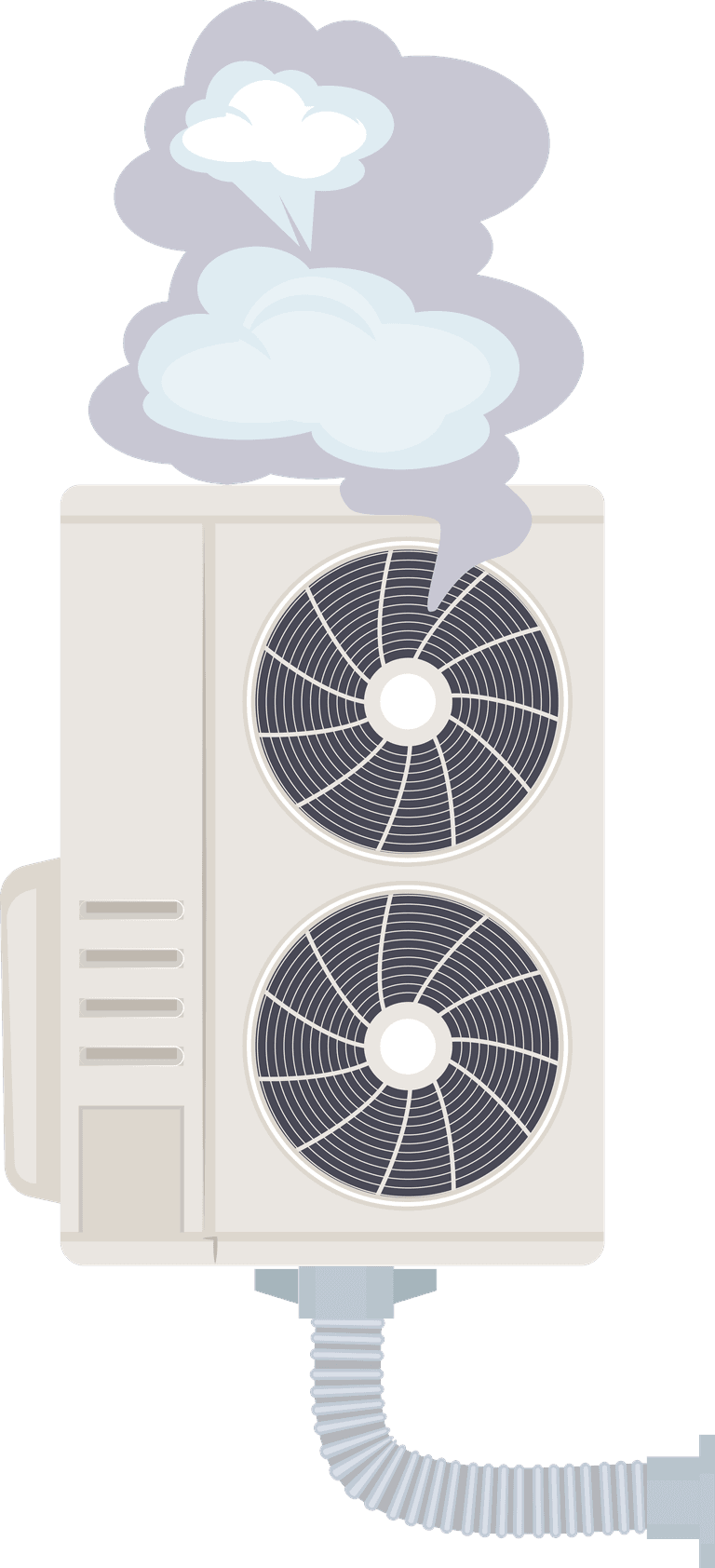 damaged conditioner broken home air systems wind ventilation efficient
