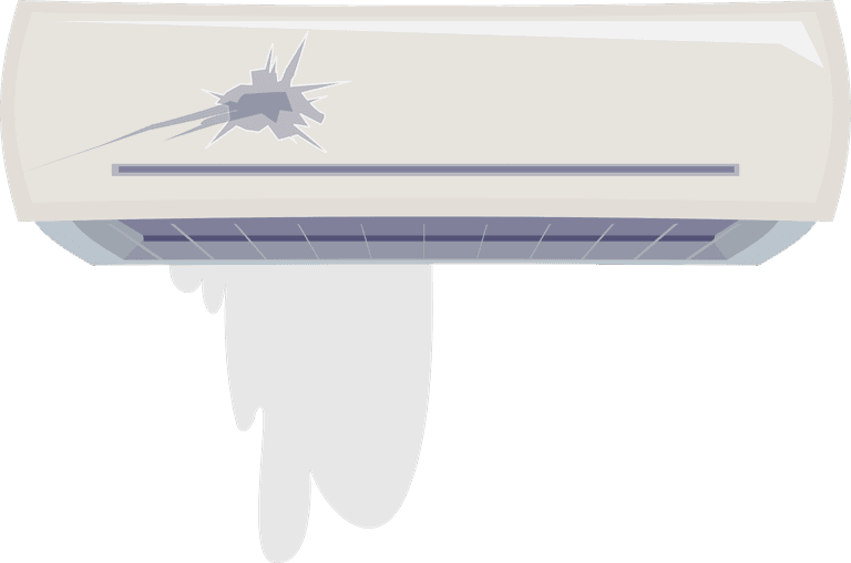 damaged conditioner broken home air systems wind ventilation efficient